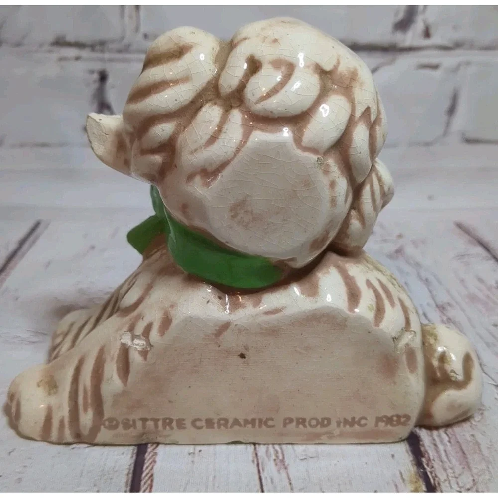 Vintage‎ 1982 Sittre Ceramic Dog